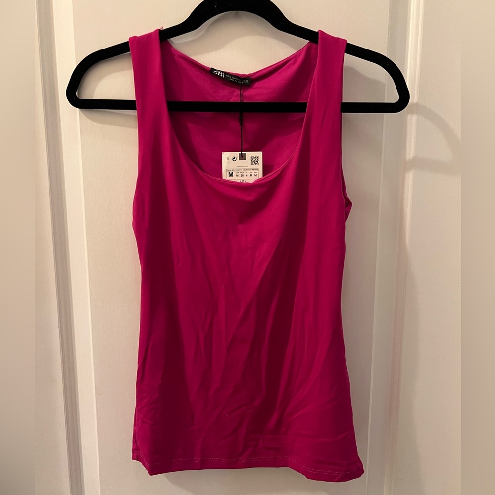 Zara Fuchsia Top